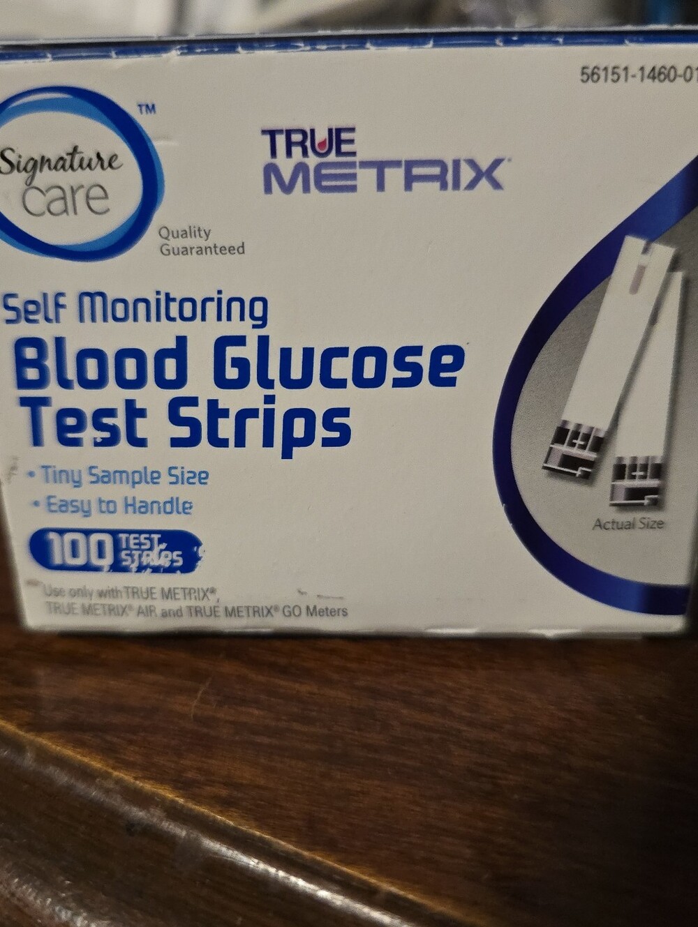 True Metrix Blood Glucose Test Strips - 100 test strips